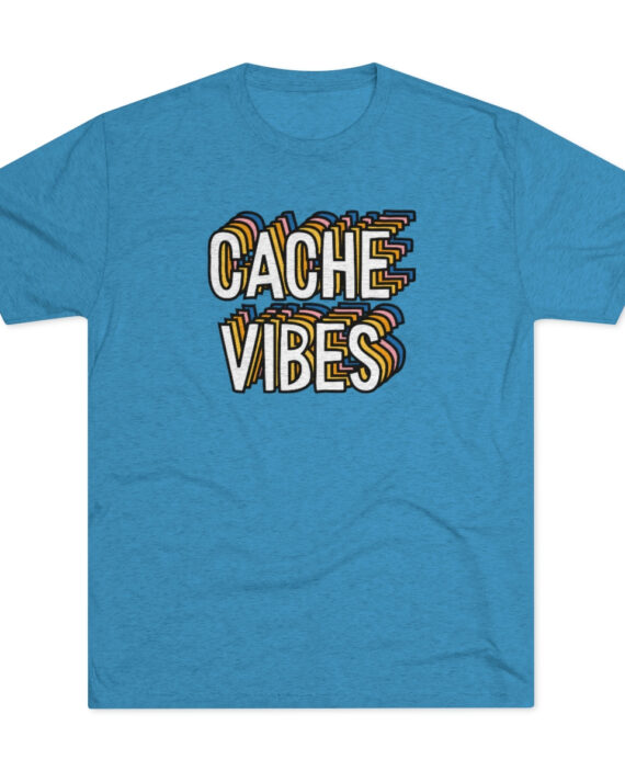 Cache Vibes Unisex Tri-Blend Crew Tee